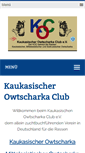 Mobile Screenshot of koc-ev.de
