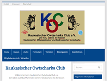 Tablet Screenshot of koc-ev.de